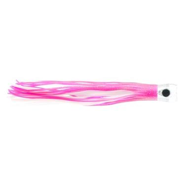 Imagem de C&H Lures Isca AlienXL, saia rosa/branca, cabeça côncava, olho holograma, 26,7 cm