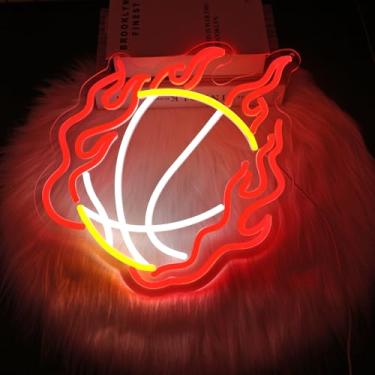 Imagem de Whfobfe Sinal de néon com luzes de néon LED para decoração de parede LED alimentado por USB para decoração de quarto