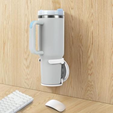 Imagem de Suporte de garrafa de água compatível com Stanley, Hydroflask, Sinple Midern, suporte de copo de parede estável e durável, organizador de copos com economia de espaço, armazenamento para bebidas e