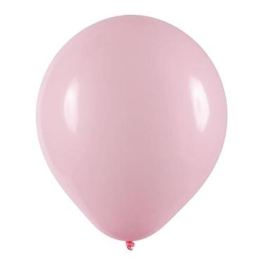 Imagem de Balão de Festa Redondo Profissional Látex Liso - Rosa Claro - Art-Late