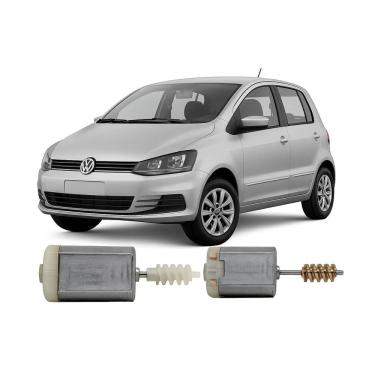 Imagem de Kit 2 Motor Trava Eletrica Fox 2003 A 2019 Porta Tanque