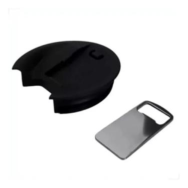 Imagem de kit 5 Tampas Com Abridor Para O Copo Térmico 473ml
