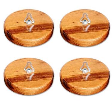 Imagem de Kit 4 Canoplas Delenha Decor Para Luminária Pendente