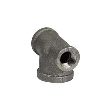 Imagem de Supply Giant CNSU0568 Camiseta redutora de três tamanhos preta maleável com ajuste fêmea roscado, 1,9 cm x 1,2 cm x 2,5 cm