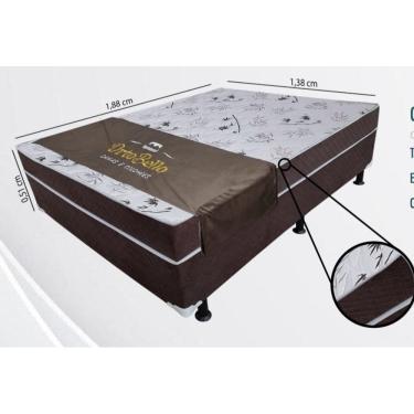 Imagem de Cama Conjugado Casal D28 Marrom