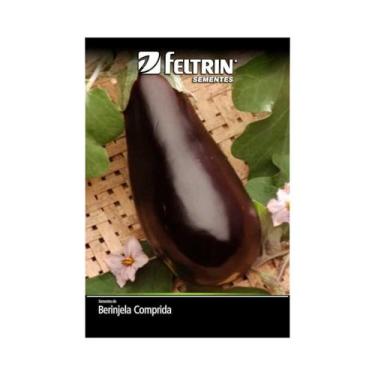 Imagem de Kit 25PT Semente Berinjela Comprida Embú 707 - Feltrin