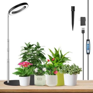 Imagem de Grow Lights Aokrean Full Spectrum para plantas de interior 2 em 1