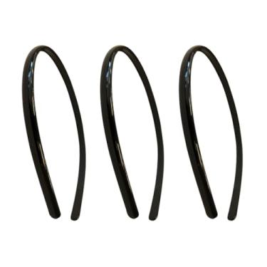 Imagem de Kit 3 Peças Tiara Masculina C/Dentes Resistente Zeus (Variados)