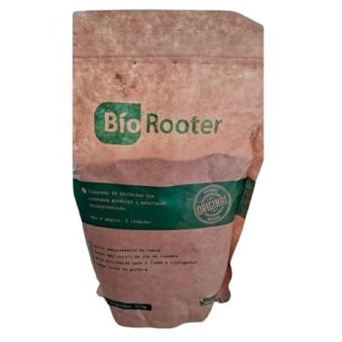 Imagem de BIOROOTER 500G LIMPA FOSSA CAIXA GORDURA BIODEGRADADOR RESIDUOS ORGANICOS BIORREMEDIAÇÃO