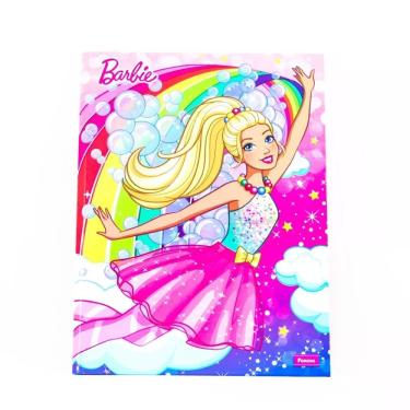 Imagem de Caderno Brochurão Infantil Barbie Dream 96 Folhas Foroni - Capas Sortidas
