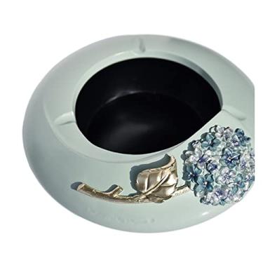 Imagem de Cinzeiro de ervas daninhas cinzeiro criativo, moda pastoral coreana, presente de aniversário com personalidade, acessórios para casa, adorno de coleção de cigarros cinzeiros para cigarros (B)