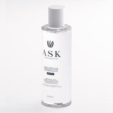 Imagem de Água Micelar Facial ASK Demaquilante 200ml - ASK DERMOCOSMÉTICOS