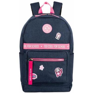 Imagem de Mochila TREND G 45CM Jeans - Sestini