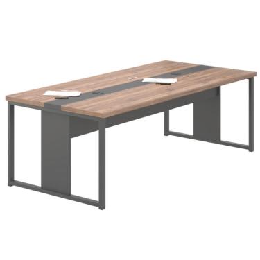 Imagem de Mesa de Reunião para Escritório com Caixa de Tomada