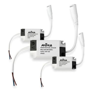 Imagem de Kit 3 Reator Driver 18W A 25W Fonte Plafon Painel Led Bivolt