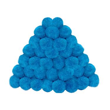 Imagem de Bolas de algodão para filtro de piscina - Bolas de filtro de piscina | Bomba de reposição eficiente para tanque de água para manutenção de limpeza do sistema de filtragem