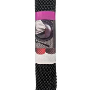 Imagem de Forro e Tapete PVC Antiderrapante para Gavetas, Armário de Cozinha e Closet (Proteção Antiderrapante para Armários e Gavetas)(PRETO)