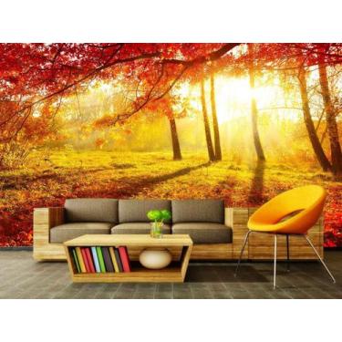 Imagem de Papel de Parede Paisagens Floresta 05 - 1,00 X 1,00 - Voce Decorando