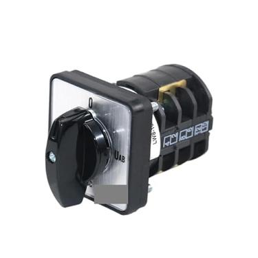 Imagem de LW8D-10/YH3.3 10A 660V 4 posições, 12 parafusos, seletor de conversão de medição de voltímetro trifásico