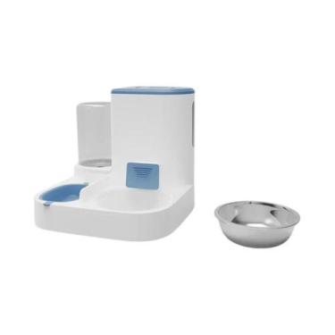 Imagem de Dispensador Automático De Ração Para Gatos E Água, Tigela Para Animais