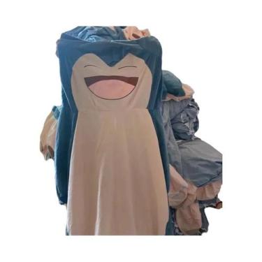 Imagem de Brinquedo De Pelúcia Gigante Aoger Snorlax De 200cm, Kawaii, Com Capa 