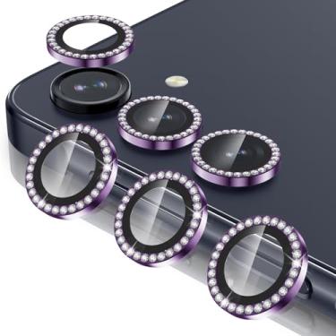 Imagem de Casetego Protetor de lente de câmera Galaxy A16 5G, dureza 9H, resistente a arranhões, vidro temperado ultrafino, capa de lente de câmera individual de metal para Samsung Galaxy A16 5G, compatível com