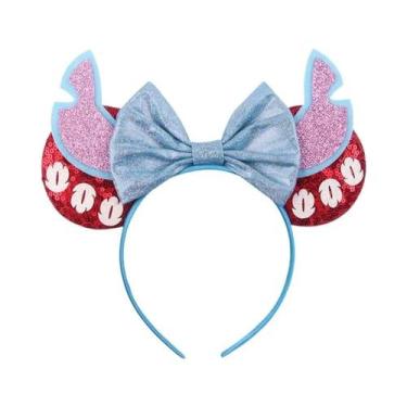 Imagem de Tiara De Orelhas De Rato Do Castelo Da Disney Com Fogos De Artifício P