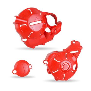 Imagem de Protetor Tampas Laterais Motor Amx Crf 300f Sahara 300 Tornado 300l