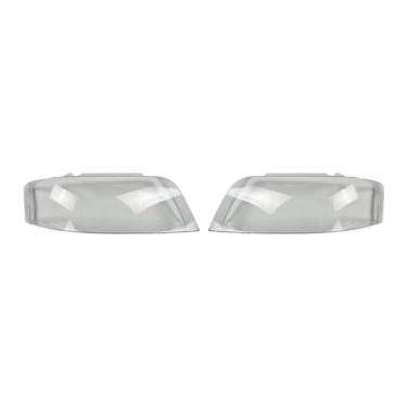 Imagem de Compatível com audi a6 c5 2003 2004 2005 frente farol capa transparente lente escudo substituir abajur(1 Pair)