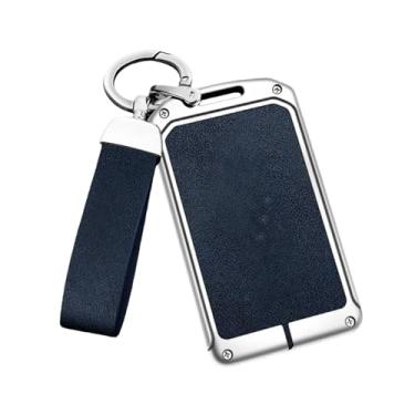 Imagem de Compatível Com Bmw Série 5 Caso Chave 3 6 X3 X5 X1 X2 X6 Escudo Protetor Compatível Com Lâmina De Faca Capa Carro Fábrica(Card Silver Blue set)