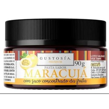 Imagem de Pasta Saborizante Premium Concentrada Gustosia maracuja 90g