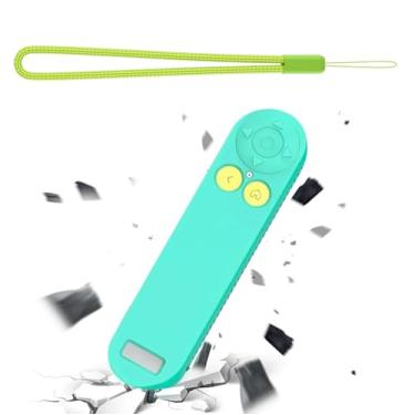 Imagem de Capa de silicone para controle remoto Nex Playground, capa protetora antiderrapante à prova de choque com cordão (verde)