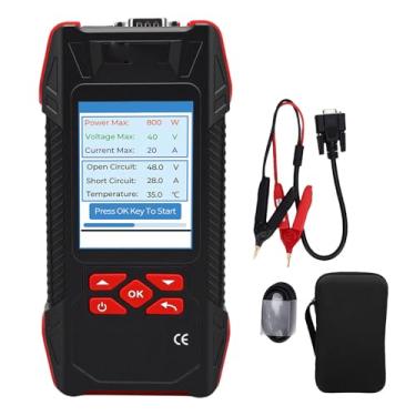 Imagem de Jectse Testador de Painel Solar, Display de Curva MPPT 2000W 90V 40A Multímetro Fotovoltaico Com Retenção de Dados de Luz de Fundo, para Verificação de Eficiência do Painel Solar