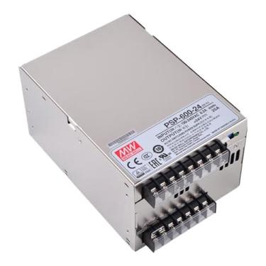Imagem de Mean Well 600W Com Pfc E Unidade De FunçãO Paralela Pacote De Energia 48v Converta Um Computador De Mesa De LaboratóRio Para Jogos 24V 25A (PSP-600-24 24V/25A/600W/PFC and Parallel)