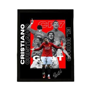 Imagem de Pôster CR7 Cristiano Ronaldo Impressão Em Papel Para Decoração De Casa