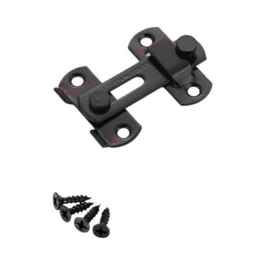 Imagem de Fechadura Deslizante De Aço Inoxidável 180 Graus Para Portões, Janelas