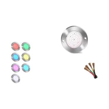 Imagem de Lâmpada Subaquática RGB Para Piscina 18W 25W 35W 12V IP68 Preenchida C