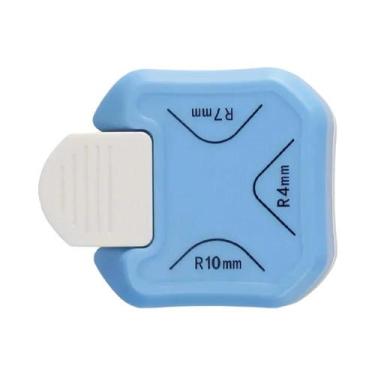 Imagem de Furador De Etiquetas 3 Em 1, Cortador De Cantos Arredondados, Furador 