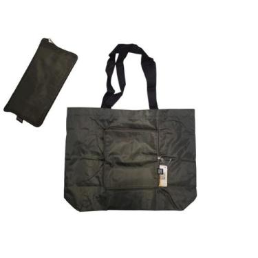 Imagem de Bolsas Dobrável Sacola Impermeável Estampada Vira Carteira - LW Gifts 