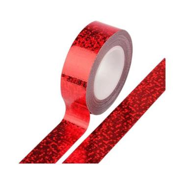 Imagem de Fita Adesiva Washi Colorida E Brilhante Com Efeito Laser Para DIY, Scr