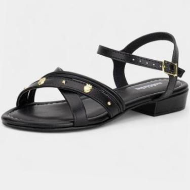 Imagem de Sandália Infantil Molekinha Tira Cruzada Salto Menina-Feminino