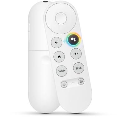 Imagem de Controle Remoto de Substituição, Controle de Voz, para Google-Chromecast-Remote, G9N9N para Chromecast com Google TV Remote, para Google TV Streamer (Apenas para Snow Chromecast Google)