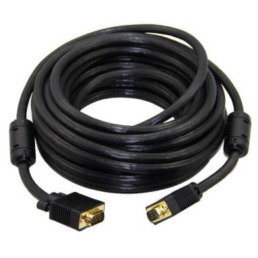 Imagem de Cabo Vga Para Monitor Plus Cable Pc-mon1802 Conector Ouro 1.8 Metros