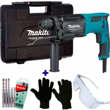 Imagem de Martelete Perfurador Rompedor 800W M8701B + Kit de acessórios - Makita