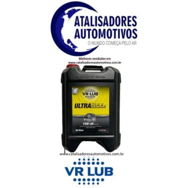 Imagem de Lubrificante 15W40 VR ULTRA MAXX TURBO DIESEL API-CH4 20L - VR LUB