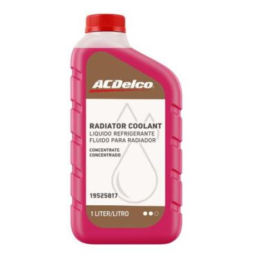 Imagem de Aditivo Radiador Concentrado Rosa 1L Fluido AcDelco - 32883, AcDelco