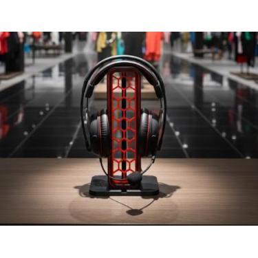 Imagem de Novo e Exclusivo Suporte Para Fone de Ouvido Headset de Mesa Compative