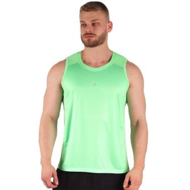 Imagem de Regata Runner Masculina Sprints 04506, Verde, P