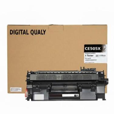 Imagem de Toner Compatível CE505X 05X Preto Para Modelos P2050 P2055 P2055DN P20