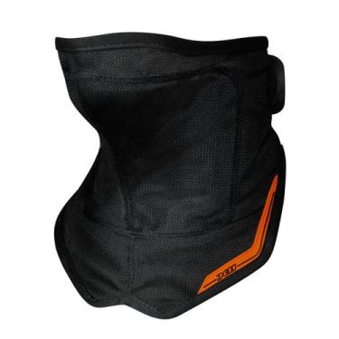 Imagem de Protetor de Pescoço Ventilado Anti Linha Pescoceira Motociclista - X11